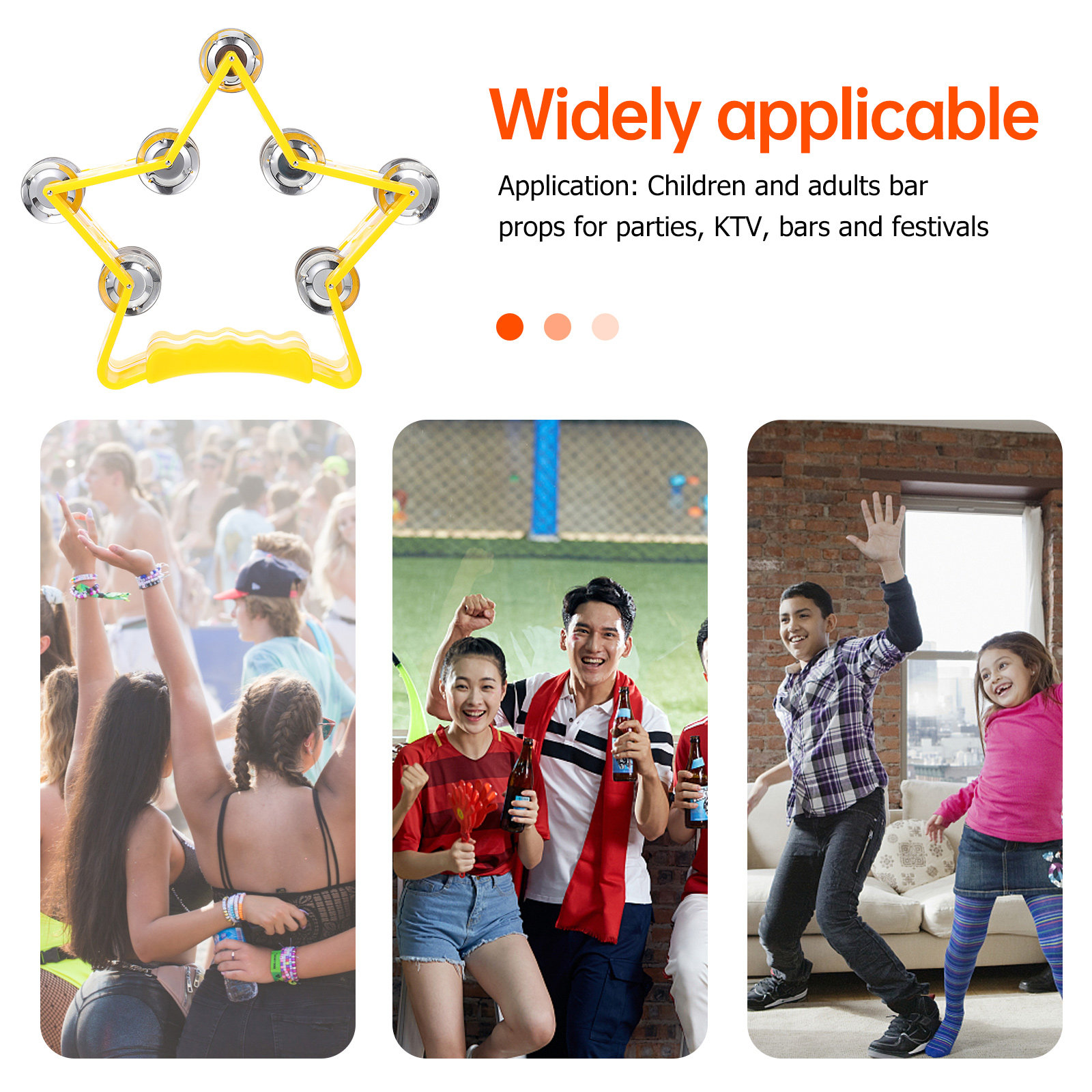 1 pieza de campana de mano, in - Kids Education Bell reseña y precio