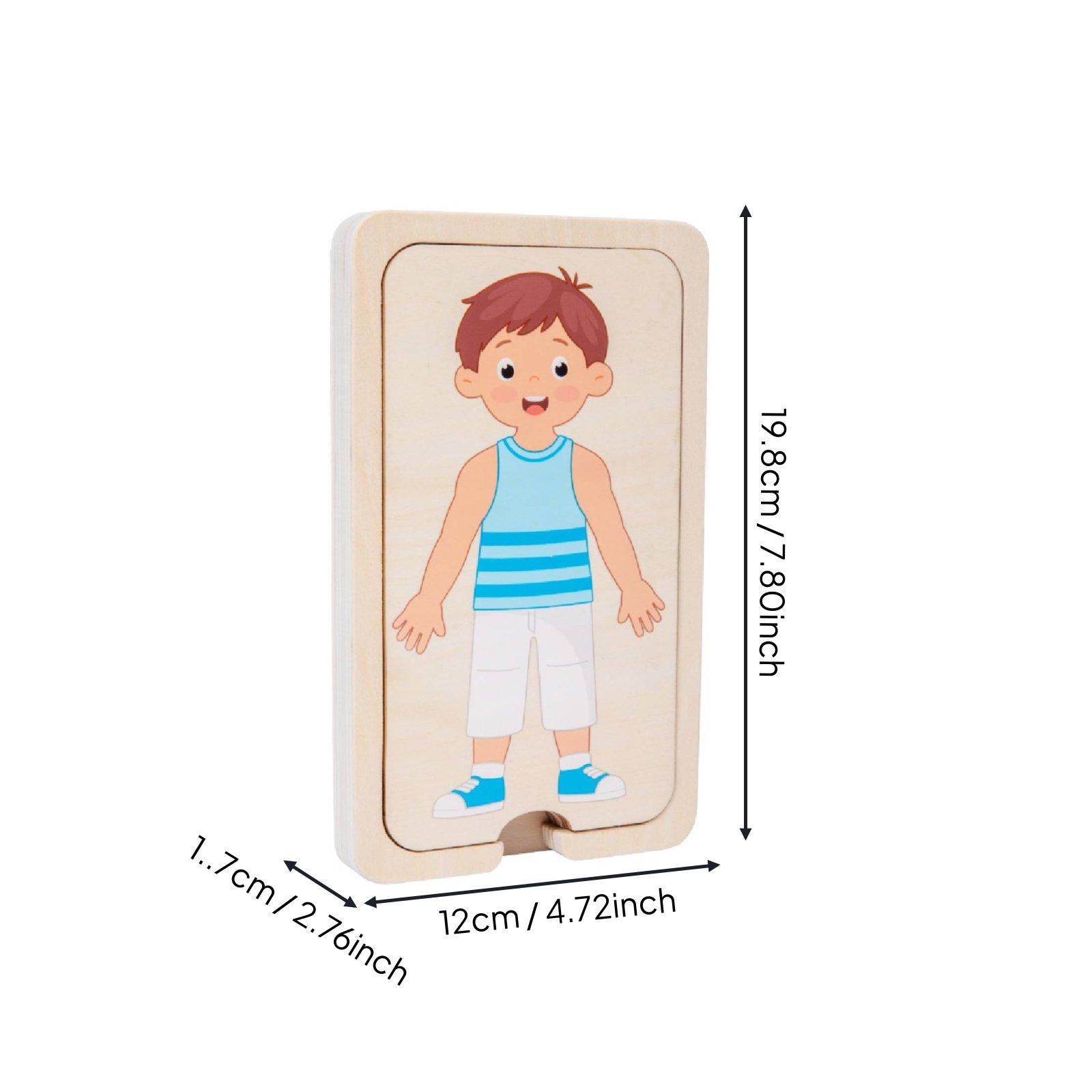 Rompecabezas Educativo de Made - Human Body Puzzle reseña y precio