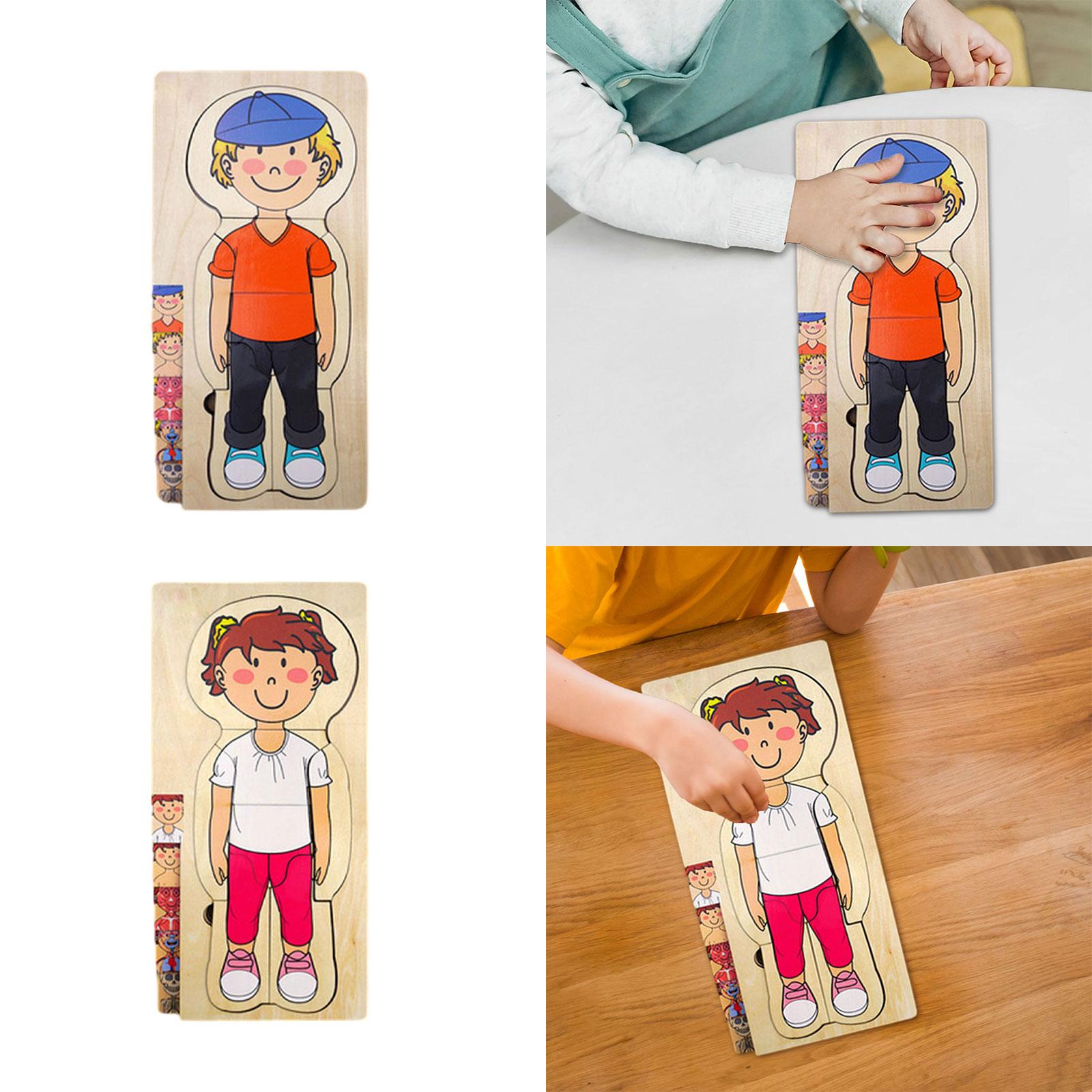 Rompecabezas de Madera del Cue - Human Body Puzzle reseña y precio