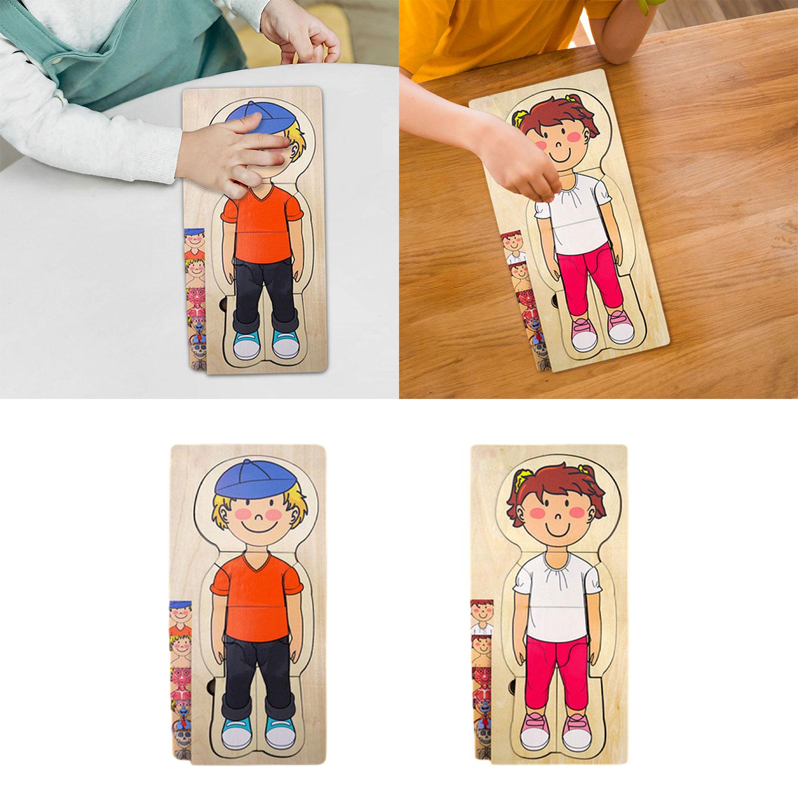 Rompecabezas de Madera del Cue - Human Body Puzzle reseña y precio