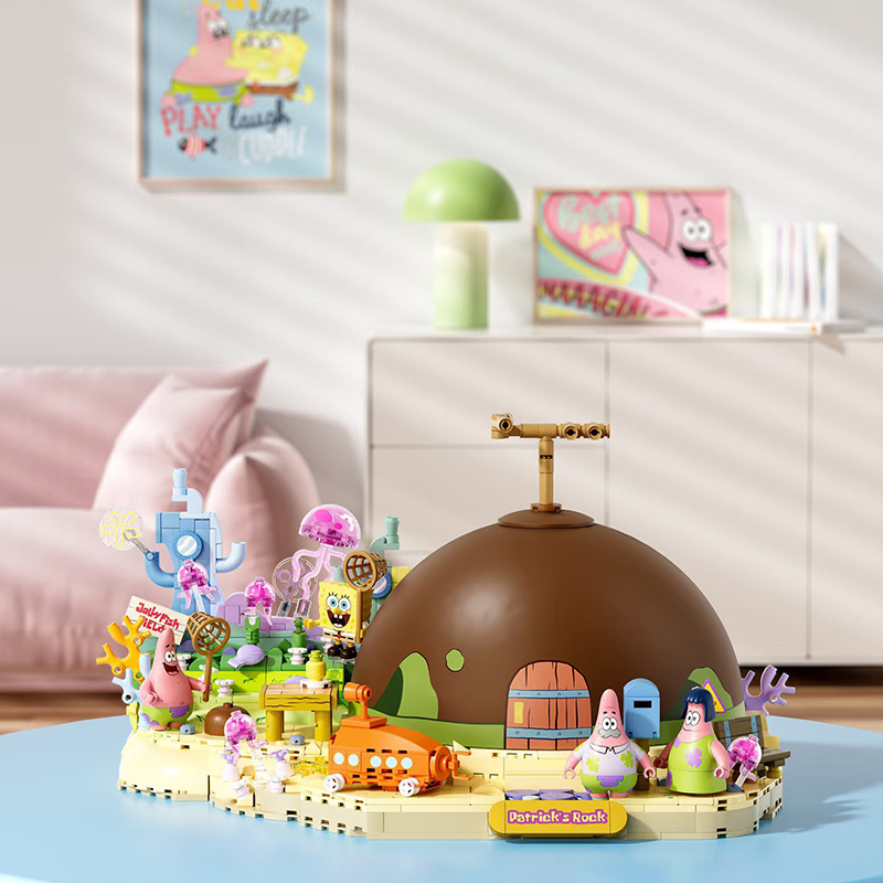 Bob Esponja Patrick Star Rock  - Kids Education Toy reseña y precio