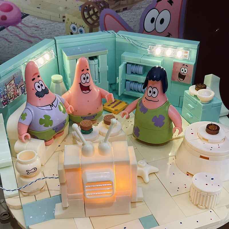 Bob Esponja Patrick Star Rock  - Kids Education Toy reseña y precio