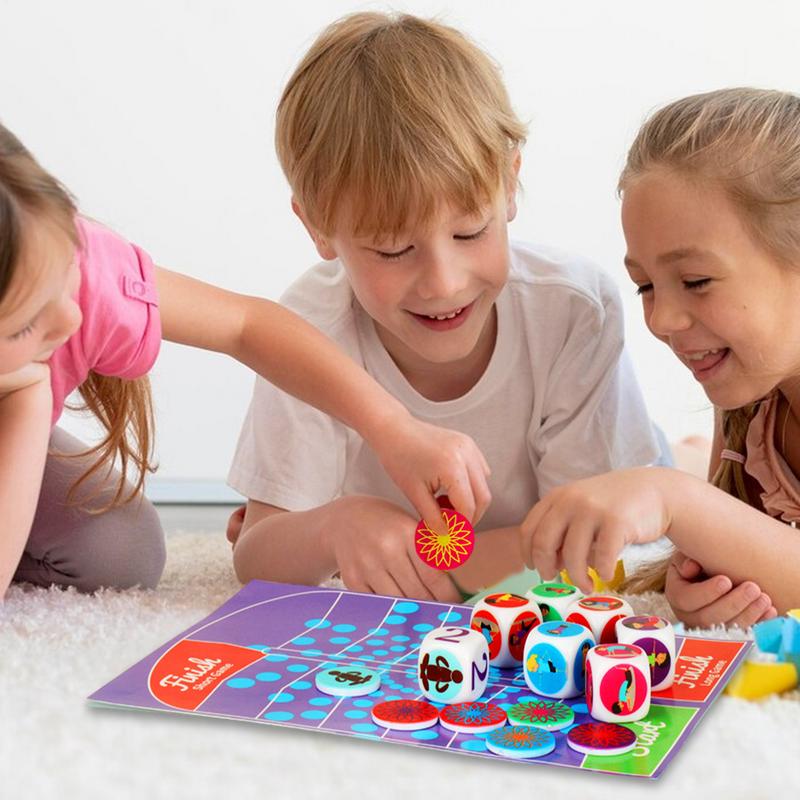 Dados de ejercicio para entren - Kids Yoga Education reseña y precio