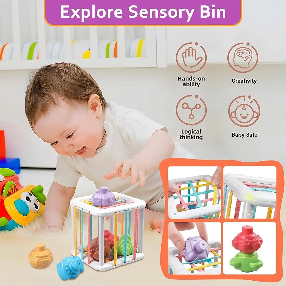 Cubo de Clasificación de Forma - Kids Education Toy reseña y precio