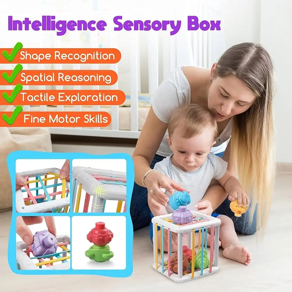 Cubo de Clasificación de Forma - Kids Education Toy reseña y precio