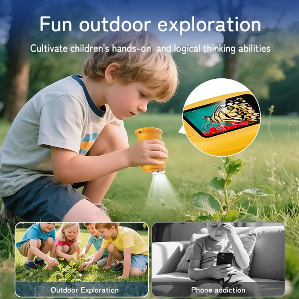 Microscopio de Bolsillo 1000X  - Education Kids Definition reseña y precio