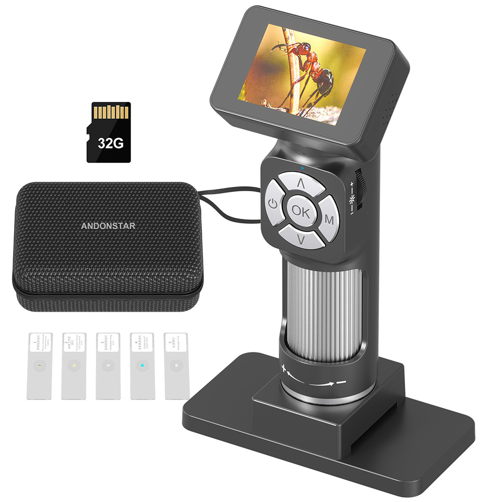 Andonstar nuevo 50x-500x USB n - Education Kids Definition reseña y precio