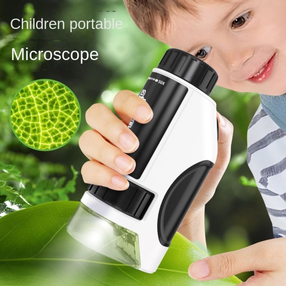Microscopio portátil para niño - Education Kids Definition reseña y precio