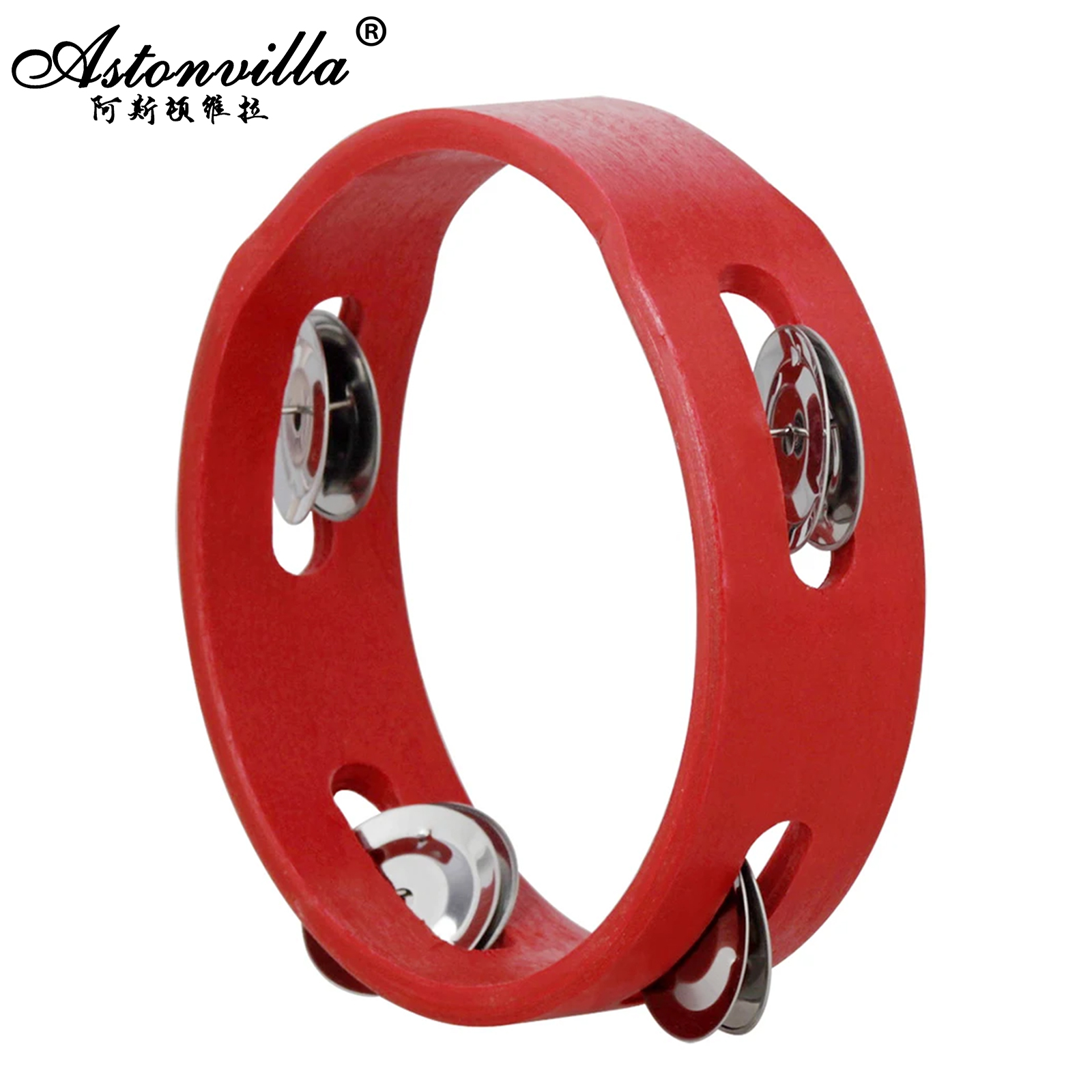 Campana de mano roja de 6 pulg - Kids Education Bell reseña y precio