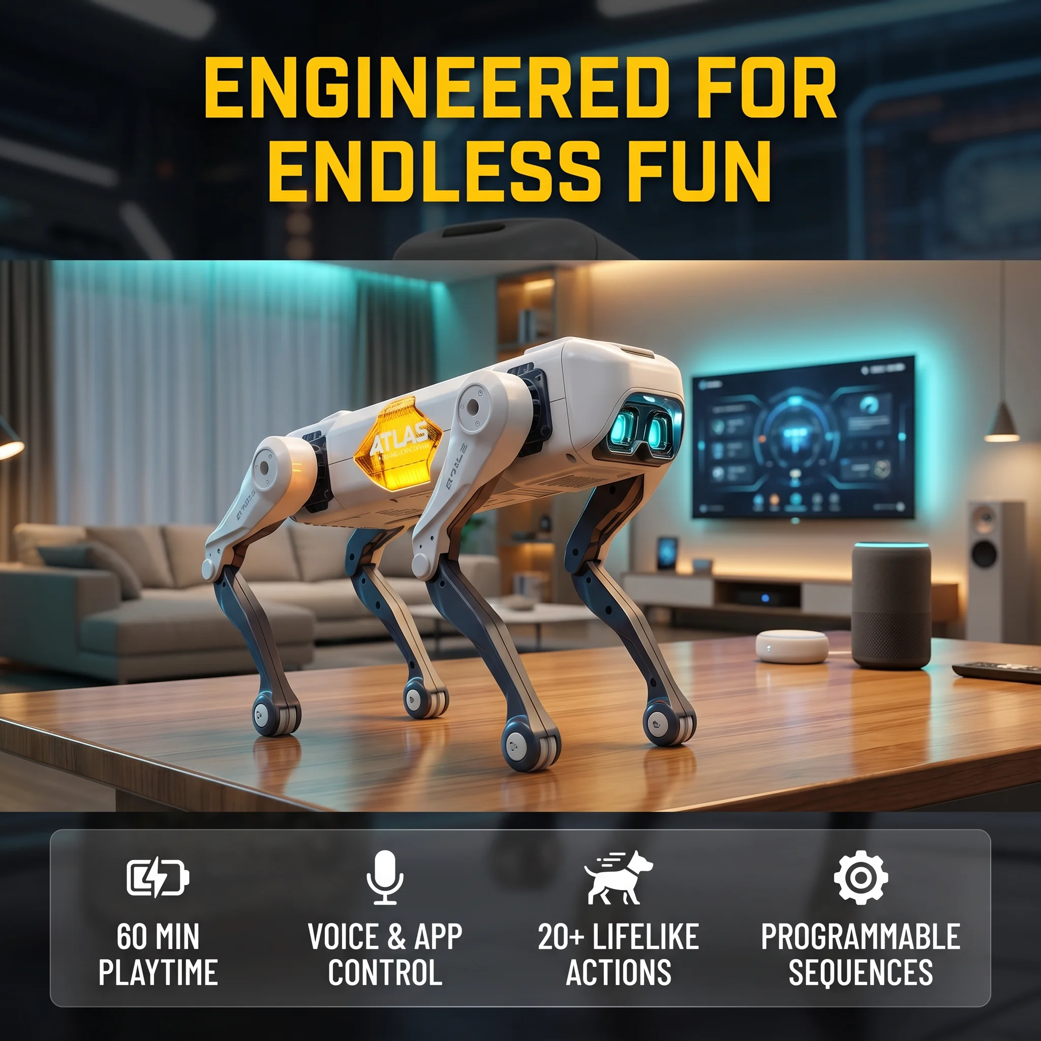 Perro Robot Inteligente con IA - Kids Education In Us reseña y precio