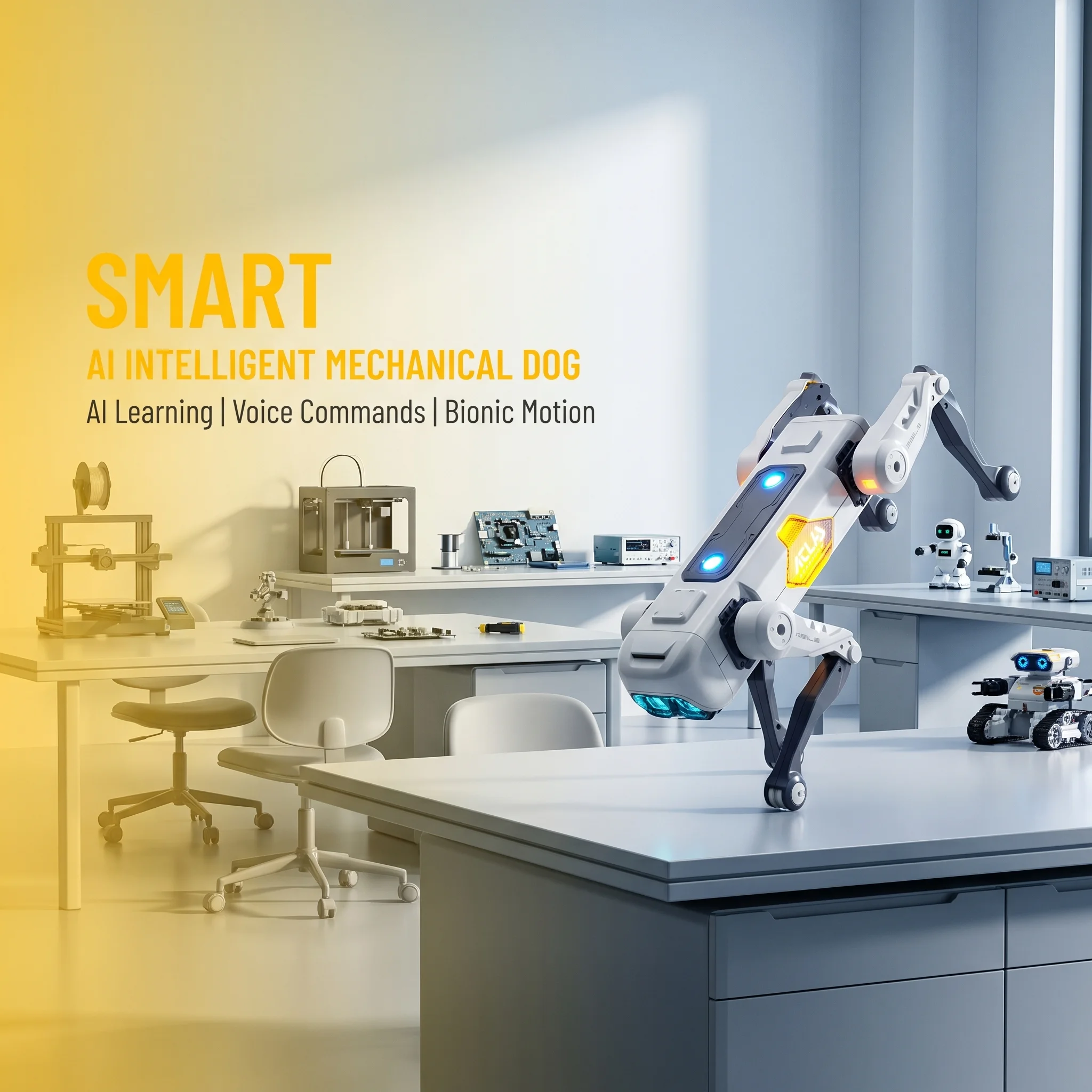 Perro Robot Inteligente con IA - Kids Education In Us reseña y precio