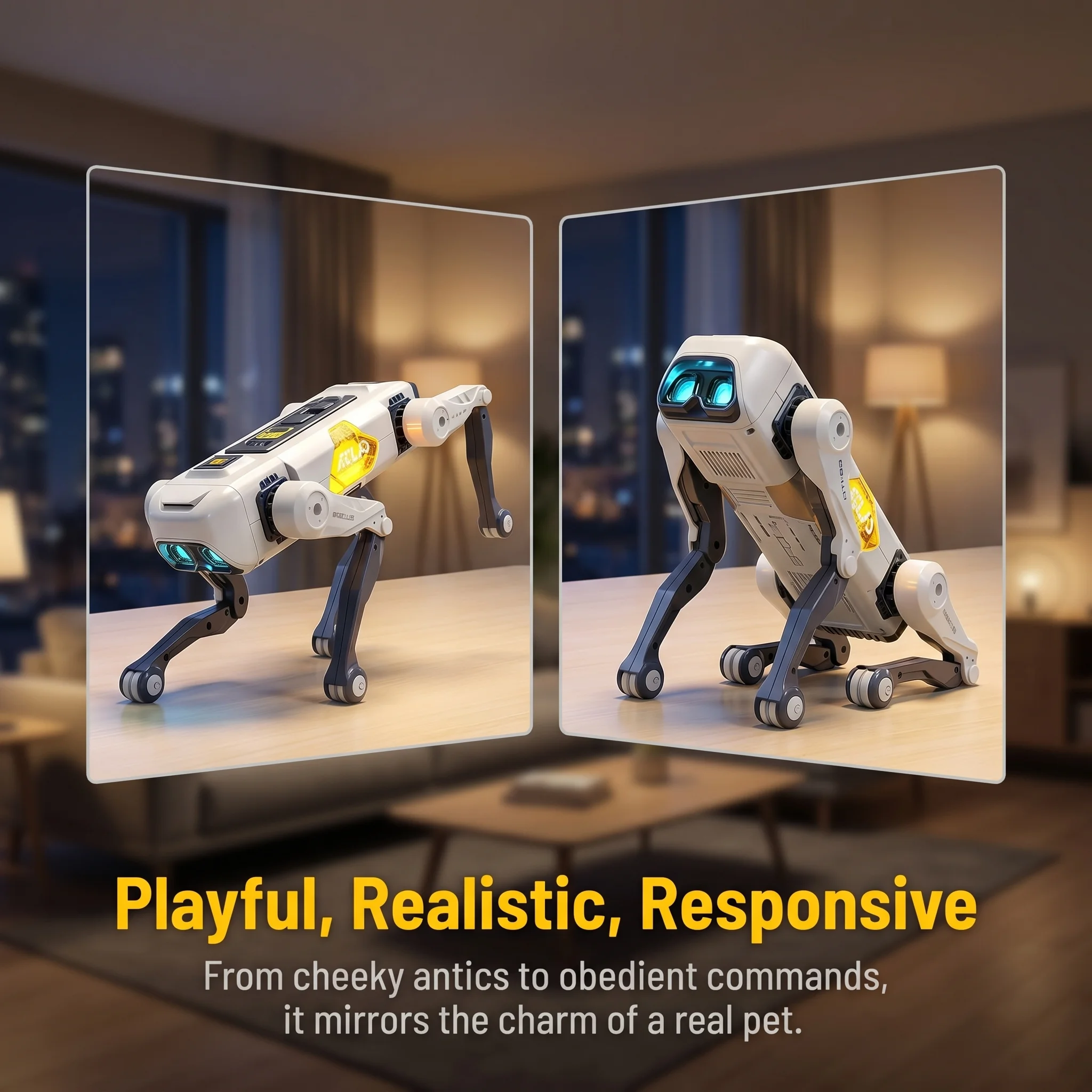 Perro Robot Inteligente con IA - Kids Education In Us reseña y precio