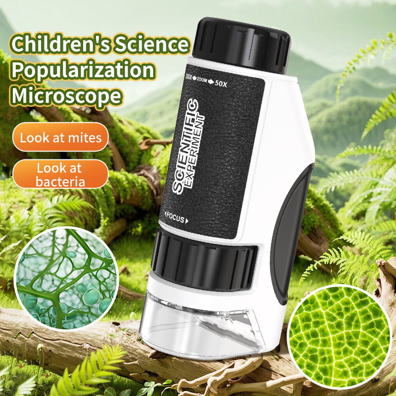 Microscopio portátil de mano p - Education Kids Definition reseña y precio