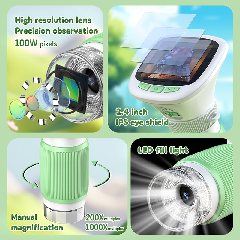 Microscopio Digital Portátil p - Education Kids Definition reseña y precio